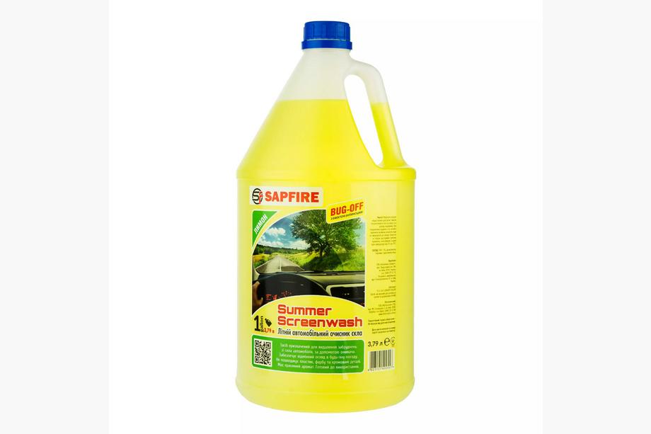 Zomer ruitensproeiervloeistof SAPFIRE Summer Screenwash 3,79 l – citroen Image