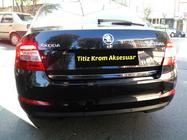 Skoda Octavia III A7 2013–2019 Kofferbakrand (RVS) Carmos - Turks staal foto 4
