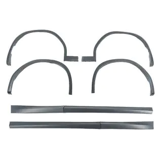 Set sierlijsten en wielkastverbreders in X3M F97-stijl (2022-2024) BMW X3 G01 2018– foto 1