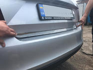Skoda Rapid 2012–2019 Kofferbakrand (RVS) foto 1
