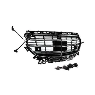 Voorgrille in W223 AMG-Line-stijl met LED foto 4