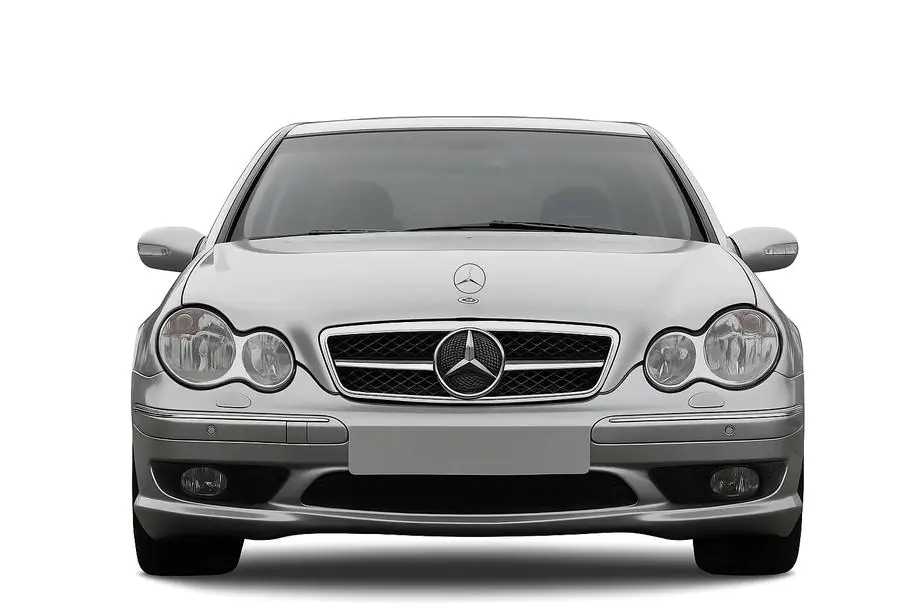 Mercedes C-Klasse W203 2000–2007 AMG voorgrille Foto 1