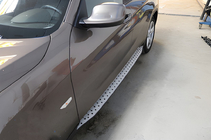 BMW X1 E84 2009–2015 Originele side steps (2 st., aluminium) foto 3