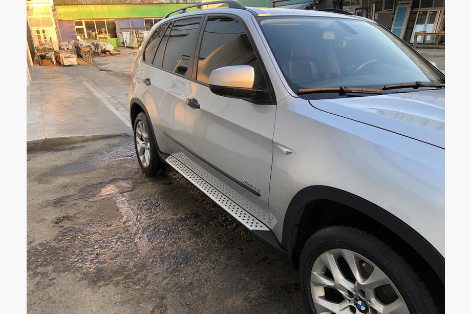 BMW X5 E70 2007–2013 Originele zijtreden (set van 2, aluminium) Image