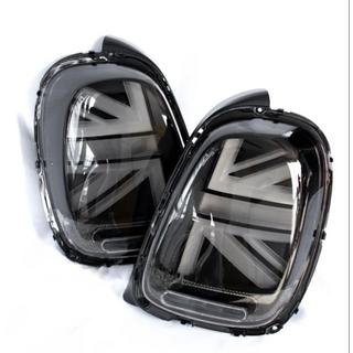 LED-achterlichten in Union Jack-stijl, zwart (2 stuks) Mini Cooper F55/56/57 2014–2023 foto 2