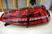 Volkswagen Golf 7/E-Golf 2012–2020 LED-achterlichten met dynamische knipperlichten (2012-2017, 2 stuks) foto 1