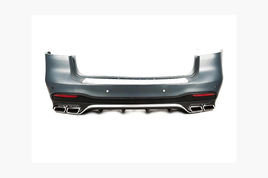 Mercedes GLE/ML-klasse W166 2011–2018 Achterbumper met diffuser GLE63 AMG (voor GLE) Image