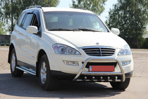 SsangYong Kyron 2005–2014 Bullbar WT003 (RVS) foto 1