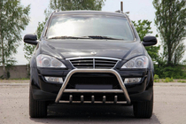 SsangYong Kyron 2005–2014 Bullbar WT003 (RVS) foto 4