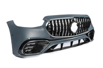 Mercedes S-class W223 2020– AMG S63 voorbumper compleet gemonteerd foto 2