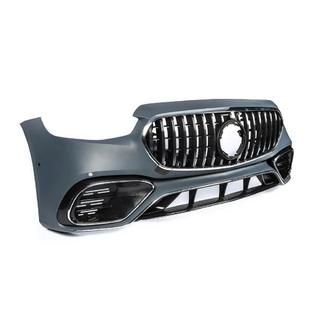 AMG S63 voorbumper compleet gemonteerd foto 2