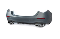 Mercedes S-class W223 2020– Achterbumper met diffuser AMG S63 foto 3