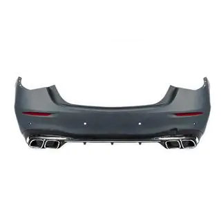 Achterbumper met diffuser AMG S63 foto 1