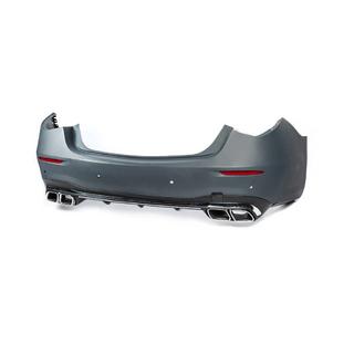 Achterbumper met diffuser AMG S63 foto 3