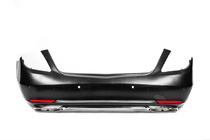 Mercedes S-Class W222 2013–2022 Achterbumper met diffuser Maybach (2018-2022) foto 1