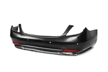 Mercedes S-Class W222 2013–2022 Achterbumper met diffuser Maybach (2018-2022) foto 2