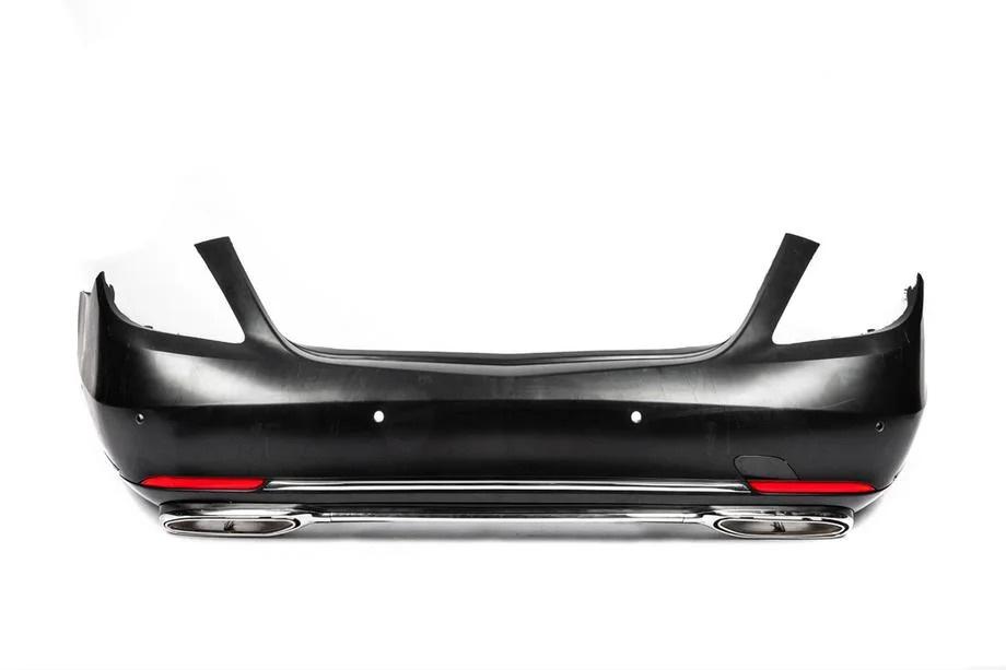 Mercedes S-Class W222 2013–2022 Achterbumper met diffuser Maybach (2018-2022) Image