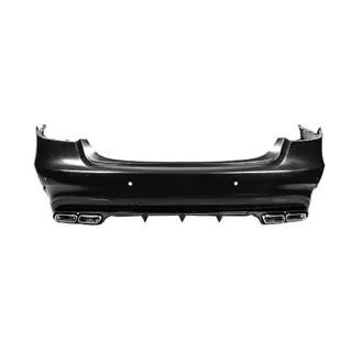Achterbumper met diffuser E63 AMG (2013-2016) foto 1