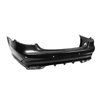 Achterbumper met diffuser E63 AMG (2013-2016) foto 2