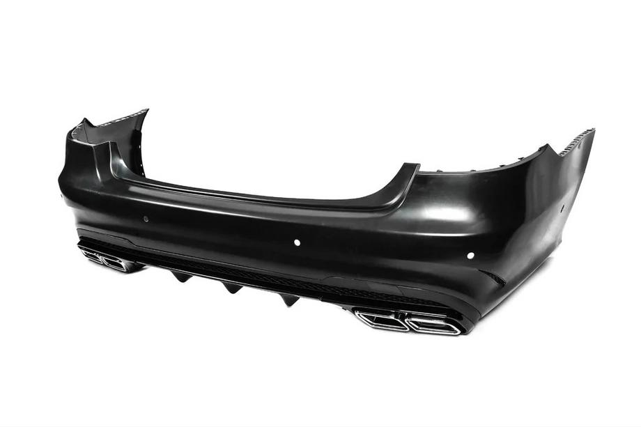 Mercedes E-klasse W212 2009–2016 Achterbumper met diffuser E63 AMG (2013-2016) Foto 3