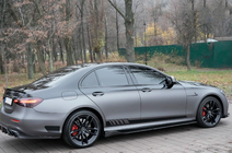 Mercedes E-class W213 2016–2023 Carbon covers voor voorspatborden foto 5