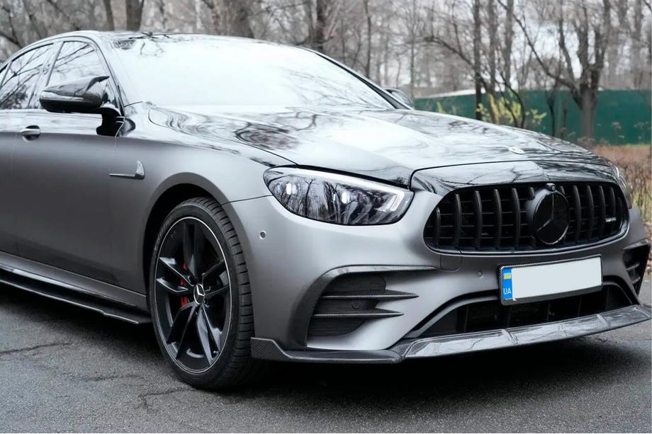 Mercedes E-class W213 2016–2023 Carbon covers voor voorspatborden Image