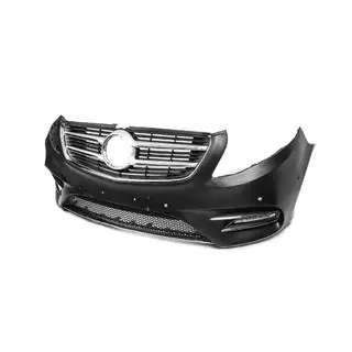 Voorbumper V-class AMG compleet foto 3
