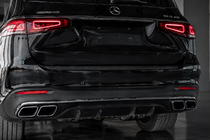 Mercedes GLS X167 2019– Achterbumper met AMG-diffuser GLS63 foto 3