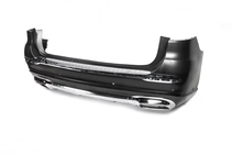 Mercedes GLS X167 2019– Achterbumper met diffuser Maybach GLS600 foto 3