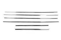 Toyota Land Cruiser 200 2007–2021 Ruitlijsten set (6 stuks, RVS) foto 5