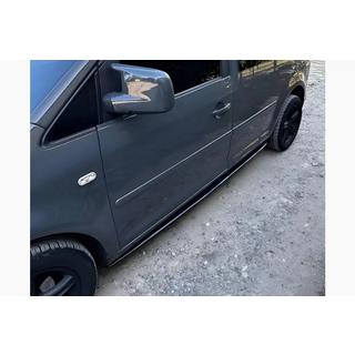 Performance side skirts (zwart) Volkswagen Caddy 2010–2015 foto 1