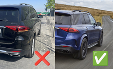 Mercedes GLE W167 2018– AMG GLE63 bodykit (met achterdiffuser) foto 4