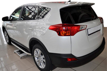 Toyota Rav 4 2013–2018 Fullmond side steps (2 stuks, aluminium) foto 1