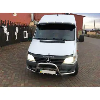 Bullbar Exclusive (RVS) Mercedes Sprinter W901/902/903/904/905 1995–2006 foto 4