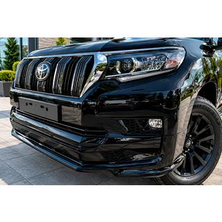Frontbumper lip spoiler Executive (voor 2017+) Toyota Land Cruiser Prado 150 2009–2023 foto 3