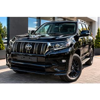Frontbumper lip spoiler Executive (voor 2017+) Toyota Land Cruiser Prado 150 2009–2023 foto 1