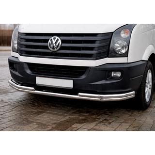Voorbumperbescherming ST008 (RVS) Volkswagen Crafter 2006–2016 foto 1