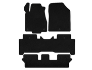 Acura MDX 2007–2013 Textiele automatten Classic (3 rijen, zwart) foto 1