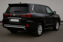Lexus LX570/450d 2008–2022 Sierlijst boven kenteken BlackEdition (vanaf 2016+) foto 1
