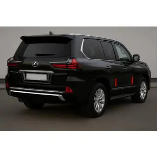 BlackEdition sierlijstcovers (voor 2016+) Lexus LX570/450d 2008–2022 foto 2