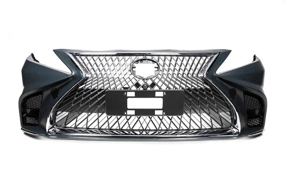Toyota Camry 2017–2023 Voorbumper in Lexus LS-stijl, compleet Image