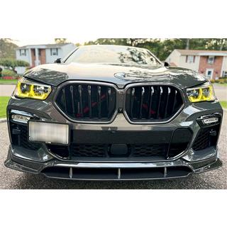 Voorbumperlip Carbon V1 (voor M-Sport, 2018-2022) BMW X6 G06 2019–2027 foto 2