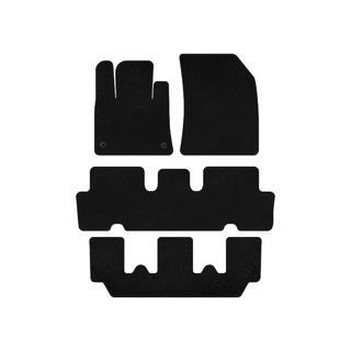 Premium V1 textiele automatten (3 rijen, zwart) foto 1
