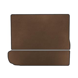 EVA kofferbakmat (3e rij neergeklapt, bruin) Citroen C-4 Picasso 2013–2022