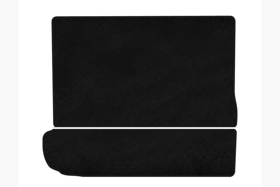 Citroen C-4 Picasso 2013–2022 Textielen kofferbakmat Classic (opgevouwen 3e rij, zwart) Image
