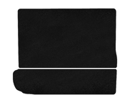 Citroen C-4 Picasso 2013–2022 Premium textiele bagageruimtemat (3e zitrij neergeklapt, zwart) foto 1