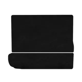 Premium textiele bagageruimtemat (3e zitrij neergeklapt, zwart)