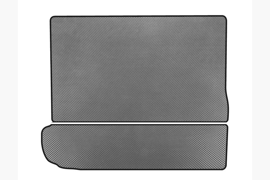 Citroen C-4 Picasso 2013–2022 EVA kofferbakmat (3e zitrij neergeklapt, grijs) Image