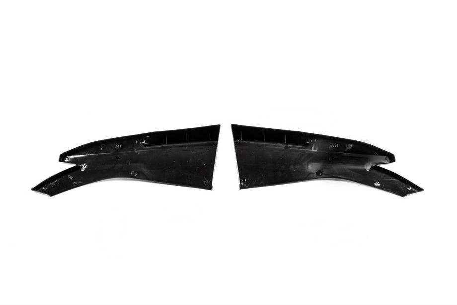 Universele flap-extensions voor dorpels type D (2 stuks, hoogglans zwart, ABS-kunststof) Foto 10