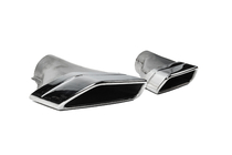 BMW 5 Serie G30/G31 2017–2023 M-Performance Silver uitlaateindstukken (2 stuks) foto 3